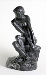 Margarete Moll, Am Weg Sitzende, Bronze, H 33 cm, 1911